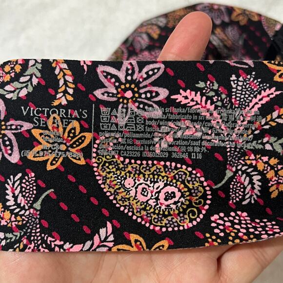 Victoria's Secret (M) Sexy Paisley Floral Unlined Scoop Neck No Wire Bralette - Picture 6 of 10